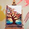 Paint by Numbers Kits for Adults – Stained Glass Tree DIY Acrylic Painting Kit on Canvas, Beginner-Friendly Paint by Numbers Art for Home Wall Decor or Gifts, 16x20 Inch Frameless